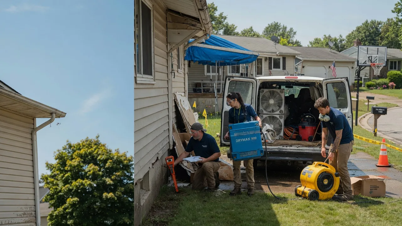 Ceiling Leak Cleanup in Rib Lake, WI near me